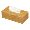 Popular disposable bamboo tissue box wooden napkin holder